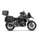 Set of SHAD TERRA TR40 adventure saddlebags and SHAD TERRA aluminium top case TR55 PURE BLACK, including mounting kit SHAD BMW R1200/R1250GS ADVENTURE