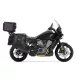 Set complet de genti laterale adventure SHAD TERRA TR40 si topcase din aluminiu SHAD TERRA TR55 PURE negru, incluzand kitul de montaj SHAD HARLEY 1250 PAN AMERICA