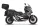Set complet de genti laterale adventure SHAD TERRA TR40 si topcase din aluminiu SHAD TERRA TR55 PURE negru, incluzand kitul de montaj SHAD HONDA X-ADV 750