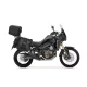 Set complet de genti laterale adventure SHAD TERRA TR40 si topcase din aluminiu SHAD TERRA TR55 PURE negru, incluzand kitul de montaj SHAD HONDA CRF 1000L AFRICA TWIN