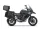Set complet de genti laterale adventure SHAD TERRA TR40 si topcase din aluminiu SHAD TERRA TR55 PURE negru, incluzand kitul de montaj SHAD QJMOTOR SRT550