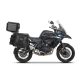 Set of SHAD TERRA TR40 adventure saddlebags and SHAD TERRA aluminium top case TR55 PURE BLACK, including mounting kit SHAD QJMOTOR SRT550