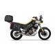 Set of SHAD TERRA TR40 adventure saddlebags and SHAD TERRA rear bag TR50, including mounting kit SHAD APRILIA TUAREG 660
