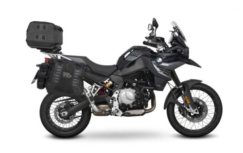 Set of SHAD TERRA TR40 adventure saddlebags and SHAD TERRA rear bag TR50, including mounting kit SHAD BMW F750GS/F850GS/ADVENTURE