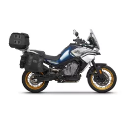   Set of SHAD TERRA TR40 adventure saddlebags and SHAD TERRA rear bag TR50, including mounting kit SHAD CF MOTO 800MT