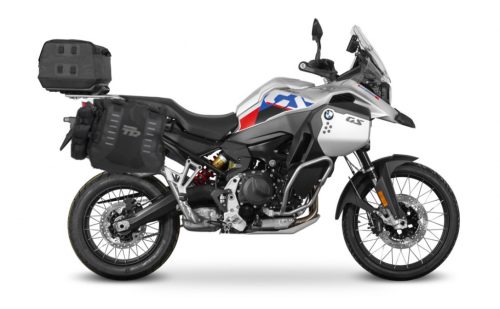 Set of SHAD TERRA TR40 adventure saddlebags and SHAD TERRA rear bag TR50, including mounting kit SHAD BMW R1250GS ADVENTURE