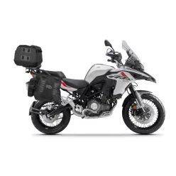   Set of SHAD TERRA TR40 adventure saddlebags and SHAD TERRA rear bag TR50, including mounting kit SHAD BENELLI TRK 502X