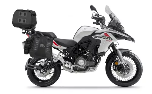 Set genți laterale Adventure SHAD TERRA TR40 si geanta spate SHAD TERRA TR50, incluzand kitul de montaj SHAD BENELLI TRK 502X
