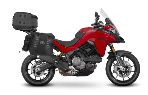 Set of SHAD TERRA TR40 adventure saddlebags and SHAD TERRA rear bag TR50, including mounting kit SHAD DUCATI MULTISTRADA 950/950S/1200/1260