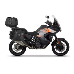   Set of SHAD TERRA TR40 adventure saddlebags and SHAD TERRA rear bag TR50, including mounting kit SHAD KTM 1200 SUPER ADVENTURE S/R