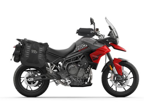Complete set of SHAD TERRA TR40 adventure saddlebags, including mounting kit SHAD TRIUMPH Tiger 900