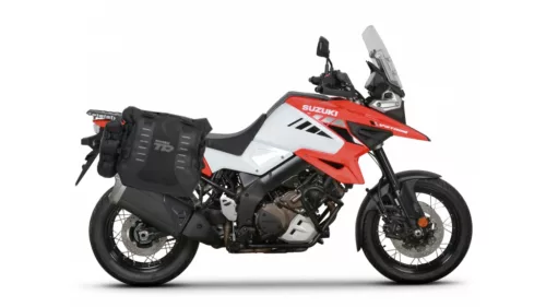Set complet genți laterale SHAD TERRA TR40 Adventure, inclusiv kit de prindere SHAD SUZUKI DL 1000 V-Strom/ DL 1050 V-Strom
