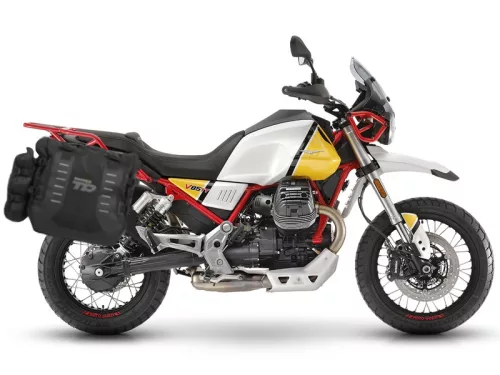 Set complet genți laterale SHAD TERRA TR40 Adventure, inclusiv kit de prindere SHAD MOTO GUZZI V 85 TT