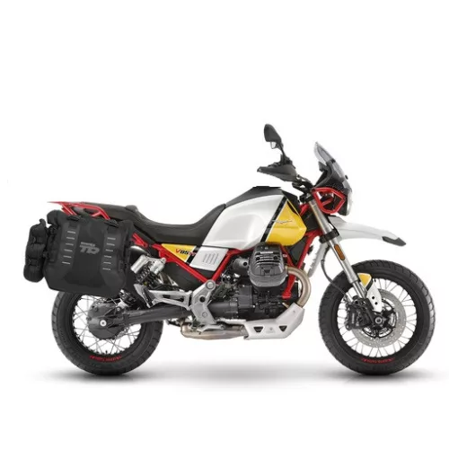 Set genți laterale Adventure SHAD TERRA TR40, incluzand kitul de montaj SHAD MOTO GUZZI V85TT