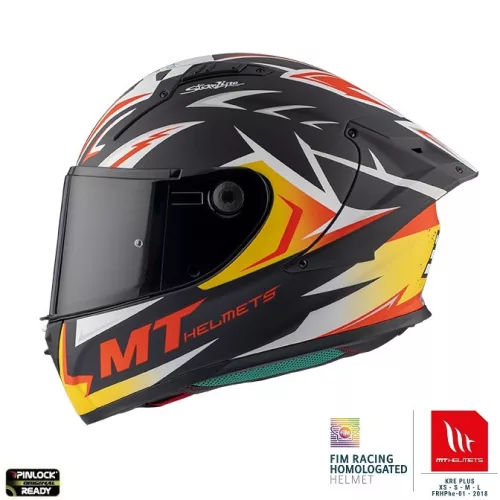 Casca Mt Helmets KRE+ Carbon Acosta A37 albastru inchis mat