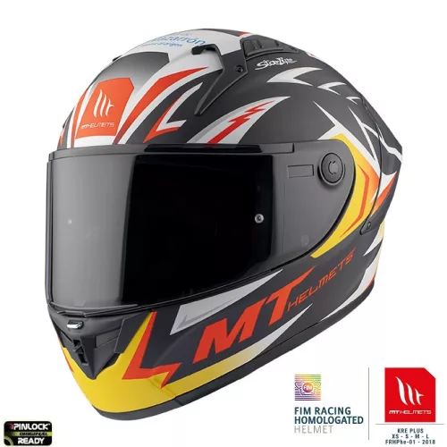Casca Mt Helmets KRE+ Carbon Acosta A37 albastru inchis mat