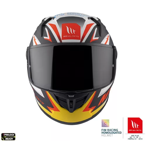 Casca Mt Helmets KRE+ Carbon Acosta A37 albastru inchis mat