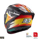 Casca Mt Helmets Kre+ Carbon Acosta A37 Albastru Inchis (Negru) Mat