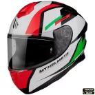 Casca Mt Helmets Targo Pro Sound C6 verde lucios