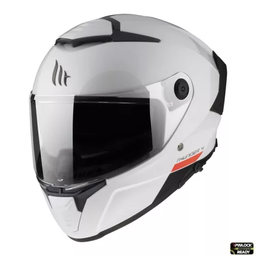 Casca Mt Helmets Thunder 4 SV A0 alb lucios