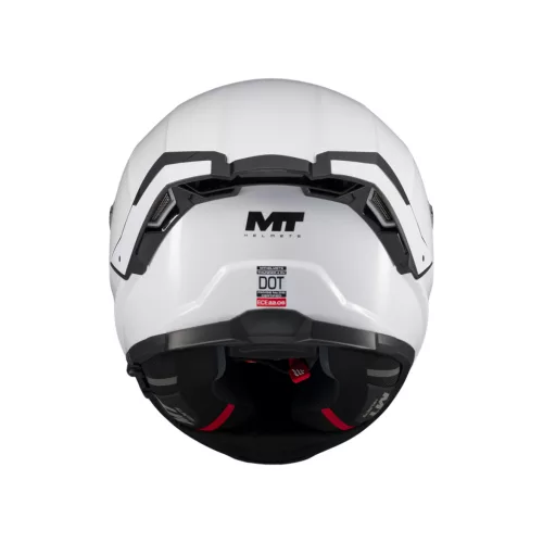 Casca Mt Helmets Thunder 4 SV Pure A0 alb lucios