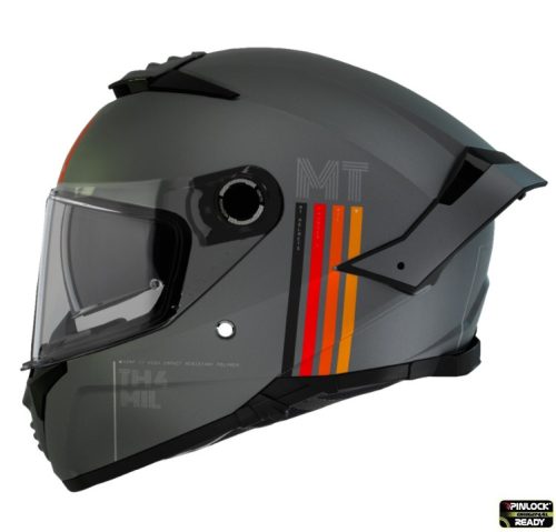 Casca Mt Helmets Thunder 4 Sv Mil C2 Gri Mat