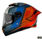 Casca MT Thunder 4 SV Pental B4 portocaliu mat  - tip viziera MT-V-28B - Portocaliu mat