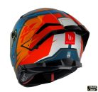 Casca MT Thunder 4 SV Pental B4 portocaliu mat  - tip viziera MT-V-28B - Portocaliu mat