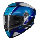 Casca Mt Helmets Thunder 4 SV Freeway A17 albastru lucios