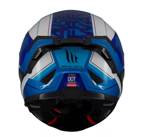 Casca Mt Helmets Thunder 4 SV Freeway A17 albastru lucios