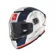 Casca Mt Helmets Thunder 4 SV Treads C7 alb/rosu/albastru lucios