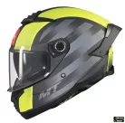 Casca Mt Helmets Thunder 4 SV Treads D3 galben fluor mat