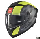 Casca Mt Helmets Thunder 4 Sv Treads D3 Galben Fluo Mat