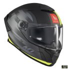 Casca Mt Helmets Thunder 4 Sv Treads D3 Galben Fluo Mat