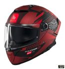 Casca MT Thunder 4 SV Luminence D5 rosu mat   MT-V-28B - Rosu mat