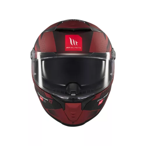 Casca Mt Helmets Thunder 4 SV Luminence D5 rosu mat