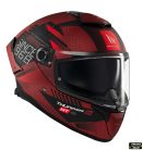 Casca MT Thunder 4 SV Luminence D5 rosu mat   MT-V-28B - Rosu mat