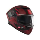 Casca Mt Helmets Thunder 4 SV Luminence D5 rosu mat