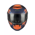 Casca Mt Helmets Thunder 4 SV Lumex C24 albastru mat/portocaliugalben