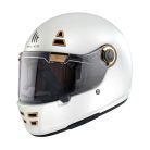 Casca Mt Helmets Jarama A0 Alb Lucios