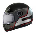 Casca Mt Helmets Jarama Baux E15 Rosu Fluo Mat