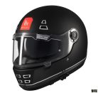 Casca integrala MT Jarama SV B2 negru mat - model Retro - Cafe Racer   MT-V-32 - Negru mat , L (59/60cm)