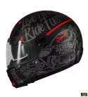 Casca Mt Helmets Jarama SV Art E5 negru/gri mat