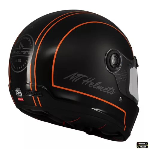 Casca Mt Helmets Jarama SV Wild B1 negru mat
