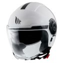 Casca Mt Helmets Viale Sv S A0 Alb Lucios