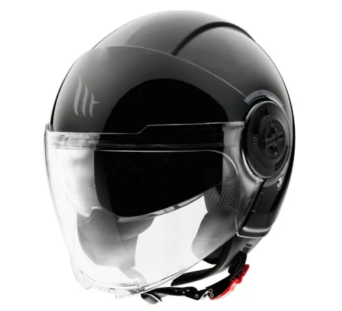 Casca Mt Helmets Viale SV S A1 negru lucios