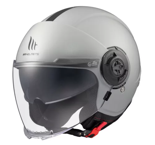 Casca Mt Helmets Viale SV S A12 gri lucios