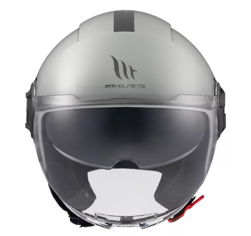 Casca Mt Helmets Viale SV S A12 gri lucios