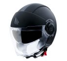 Casca Mt Helmets Viale SV S A1 negru mat - omologare noua ECE 22.06 - Negru mat