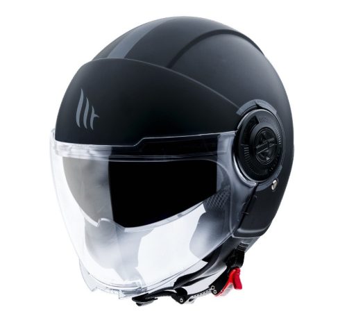 Casca Mt Helmets Viale SV S A1 negru mat - omologare noua ECE 22.06 - Negru mat